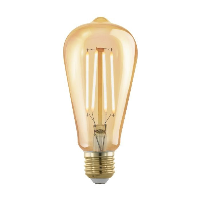 Eglo  LED filament edison dimbaar E27 extra warm wit 4W