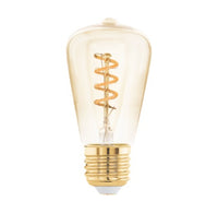 Eglo  LED filament spiraal dimbaar E27 extra warm wit 4W