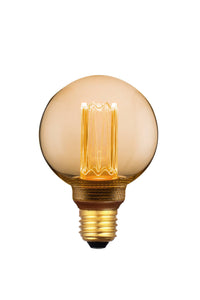 Eglo G80 LED globe dimbaar E27 goud extra warm wit 4,3W 100LM