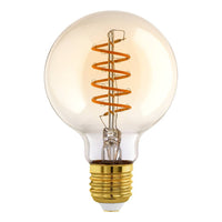 Eglo LED filament bol dimbaar E27 amber warm wit 8W 806LM