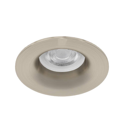 Eglo LED inbouwspot Salabate nikkelmat Ø88mm dimbaar