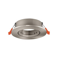 Eglo LED inbouwspot Barranco nikkelmat Ø90mm