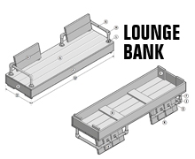 Lounge bank