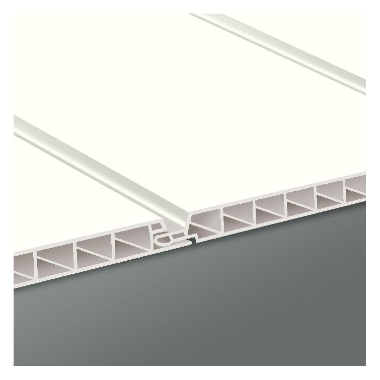 HDM Waterproof plafondpaneel PVC roomwit 260x10x1cm