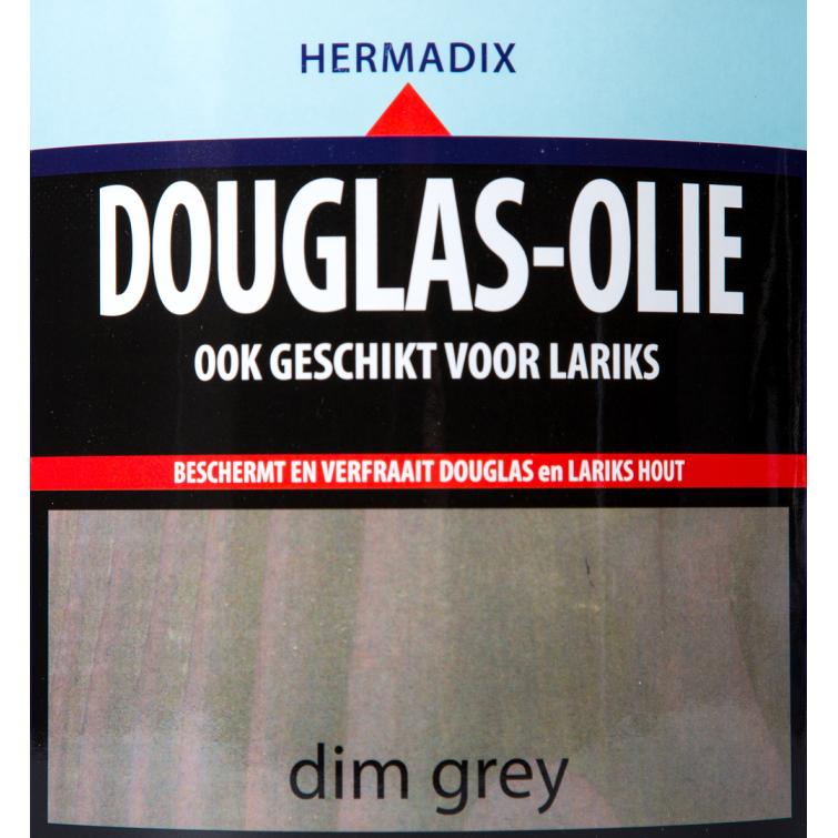 Hermadix Douglas olie mat grijs 2,5L.