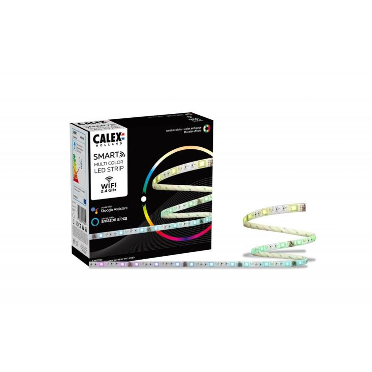 Calex LED strip RGB 2m dimbaar.
