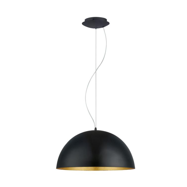 Eglo hanglamp Gaetano Ø53cm zwart/goud