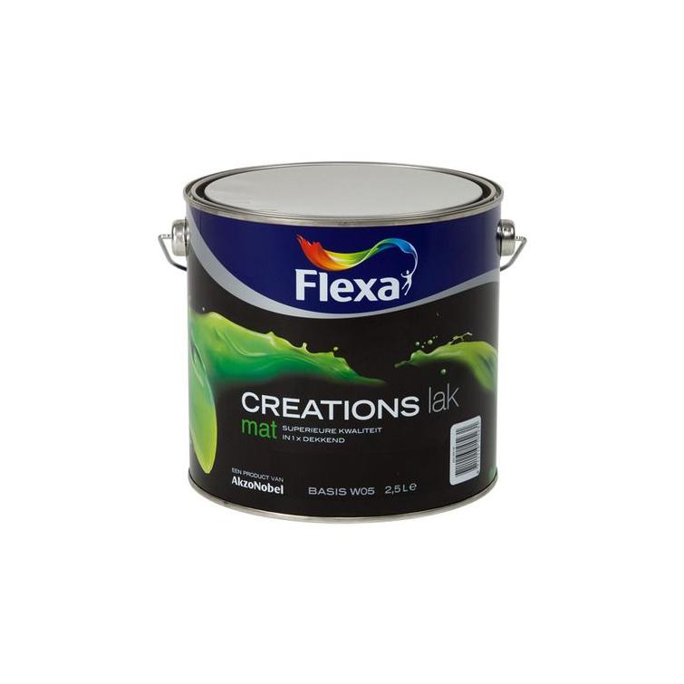 Flexa Creations lak mat W05 mengbaar 2,5l