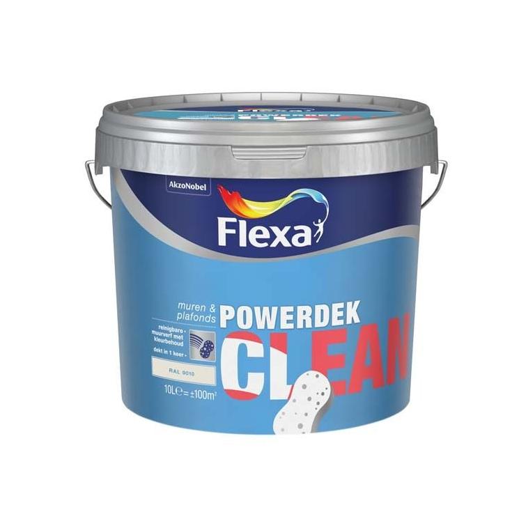 Flexa Powerdek Clean RAL9010 10l