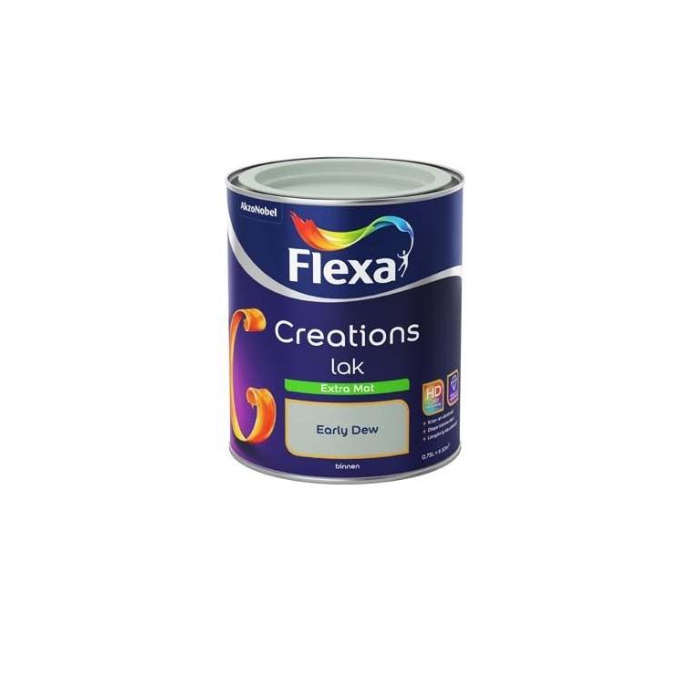 Flexa Creations lak extra mat early dew 750ml