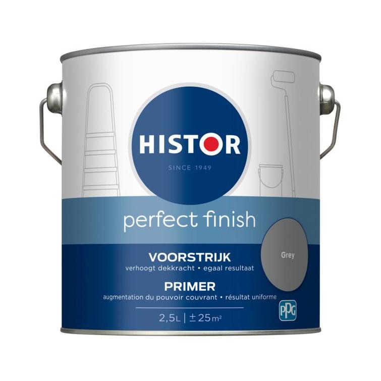 Histor Perfect Finish voorstrijk mat grey 2,5L