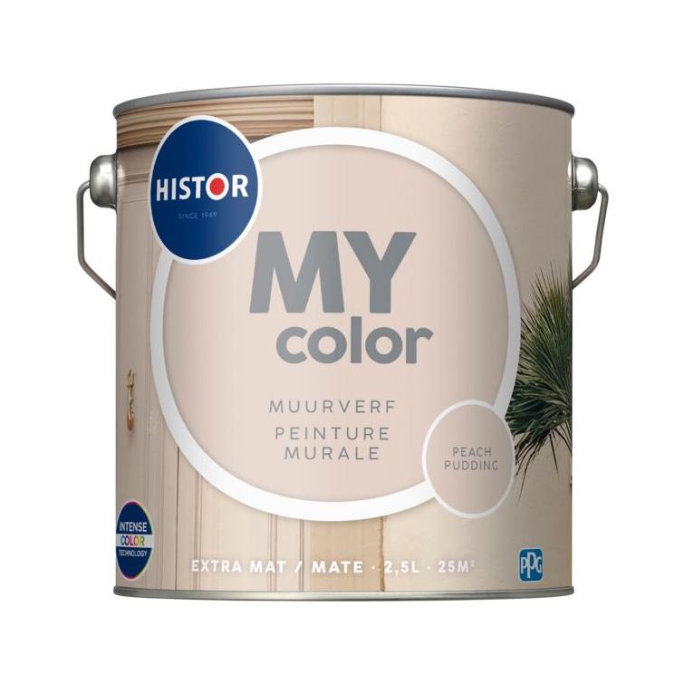 Histor MY color muurverf extra mat peach pudding 2,5L