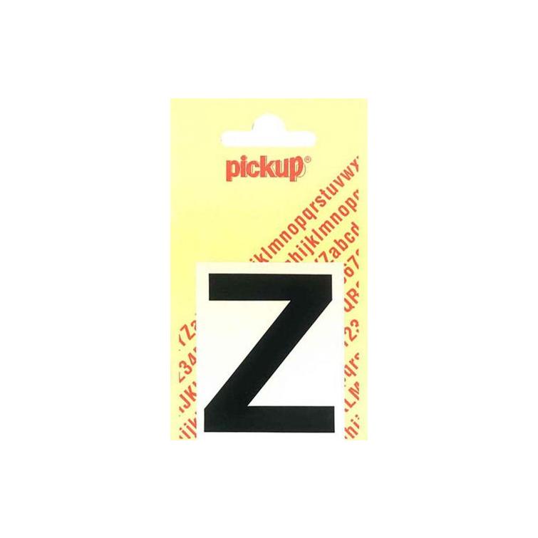 Pickup Helvetica plakletter hoofdletter Z zwart 40mm