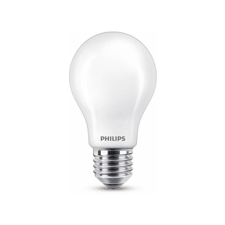 Philips Classic LED standaardlamp E27 7W mat 6x10,6cm