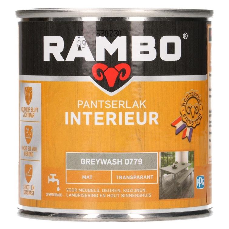 Rambo Pantserlak mat interieur 779 250ml