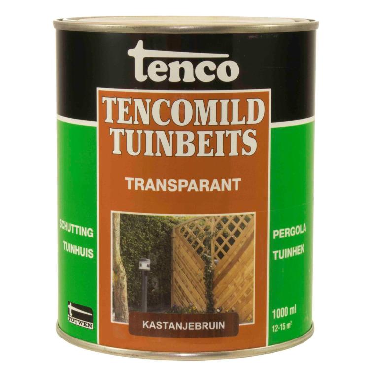 Tenco Tencomild tuinbeits zijdemat kastanjebruin 1L