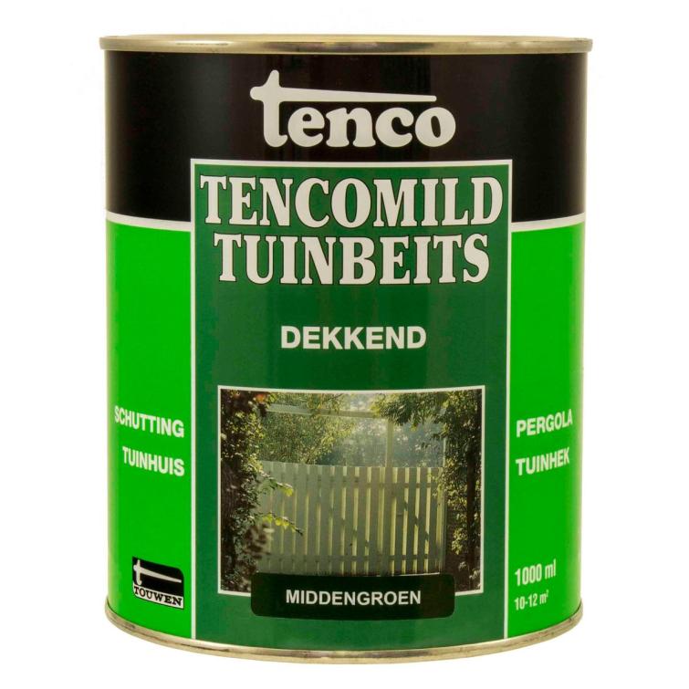 Tenco Tencomild tuinbeits halfglans midden groen 1L