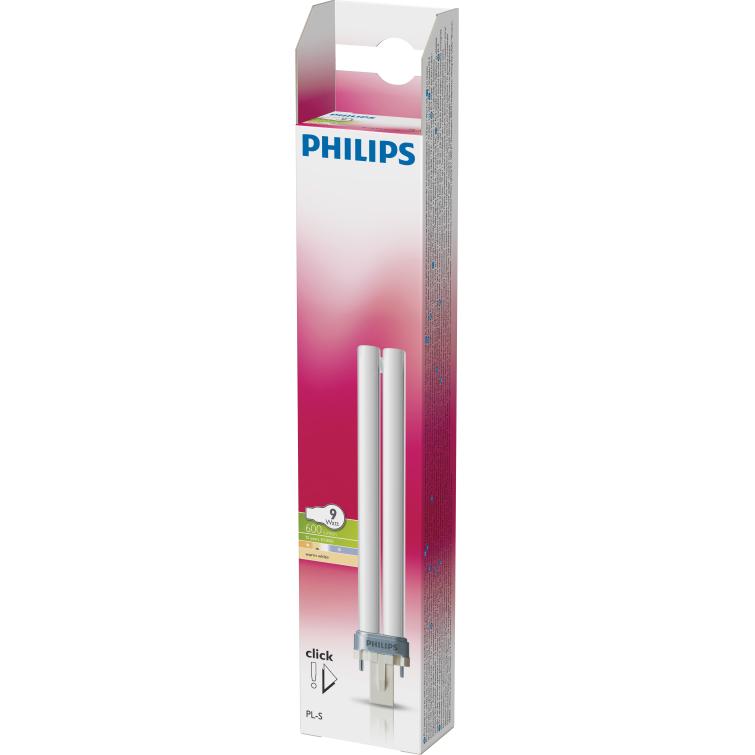 Philips Master PL-S buislamp G23 9W mat 16,7cm