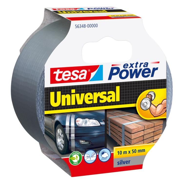 Tesa Extra Power tape Universal grijs 50mmx10m