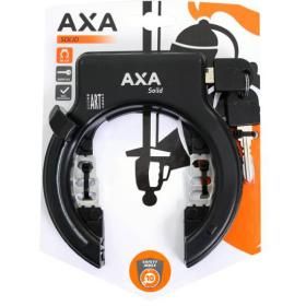 Productafbeelding van AXA Solid ringslot staal zwart 1st.