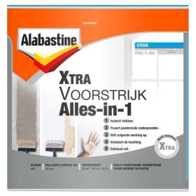 Alabastine Xtra Voorstrijk alles in 1 mat wit 2,5l