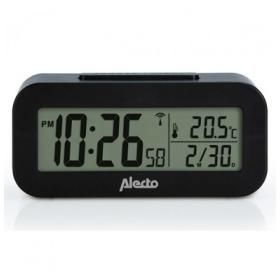 Productafbeelding van Alecto wekker AK-30 met thermometer.
