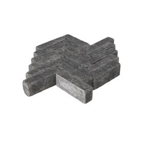 Betontegel zwart, grijs 20x5x7cm