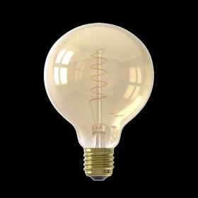 Calex LED filament globe dimbaar E27 4W goud