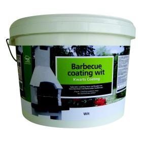 Decor barbecue coating voor beton 8kg wit