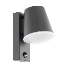 Productafbeelding van Eglo Caldiero LED buiten wandlamp antraciet staal verzinkt.