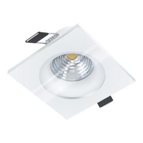 Productafbeelding van Eglo Salabate LED inbouwspot ⌀8,8cm dimbaar wit aluminium.