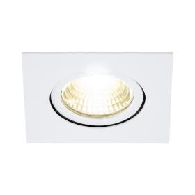 Productafbeelding van Eglo Saliceto LED inbouwspot ⌀8,8cm dimbaar wit aluminium.