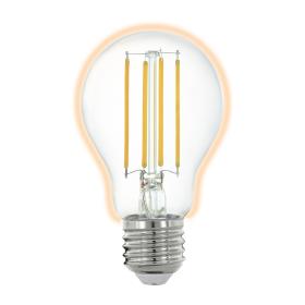 Eglo  Zigbee LED filament kogellamp dimbaar E27 6W helder 10,5cm