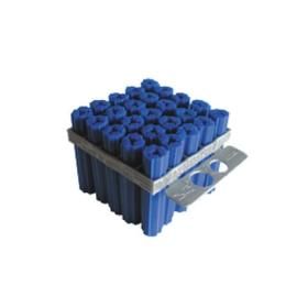 Productafbeelding van Expandet plug blauw 8x50mm 25 stuks.