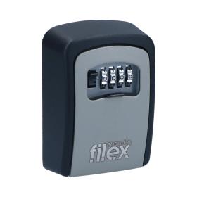Filex sleutelkluis cijferslot zwart, grijs