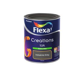 Flexa Creations lak extra mat industrial grey 750ml