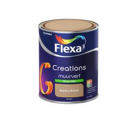 Flexa Creations muurverf extra mat 3033 bakery brown 1l
