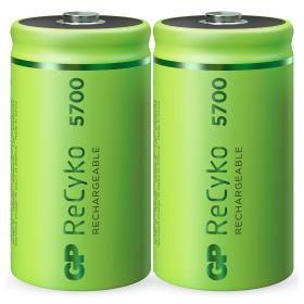 GP Recyko batterij D oplaadbaar 2st