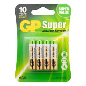 GP Super batterij AAA alkaline 4st