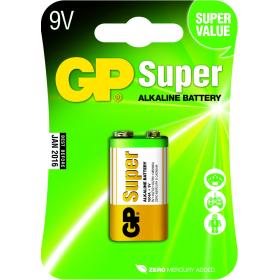 GP blokbatterij 9V alkaline