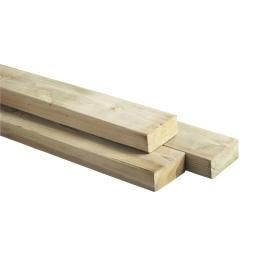Productafbeelding van Geschaafde regel van naaldhout 4,5x7x240cm.