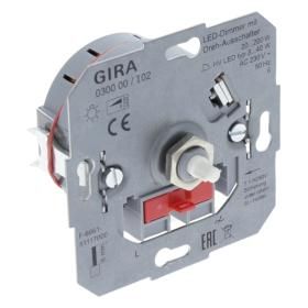 Productafbeelding van Gira dimmer LED 3-40W universeel 20-200W.
