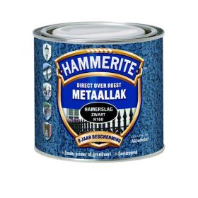 Hammerite Hamerslag metaallak zijdeglans H128 donkerblauw 250ml