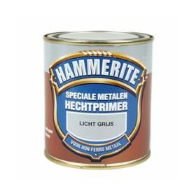 Productafbeelding van Hammerite hechtprimer zijdeglans lichtgrijs 500ml.