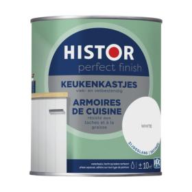 Histor Perfect Finish keukenkastjes lak zijdeglans 7000 white 750ml
