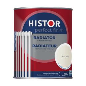 Histor Perfect Finish radiatorlak zijdeglans RAL9010 750ml