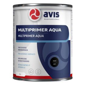 Avis Aqua multiprimer mat zwart 1L