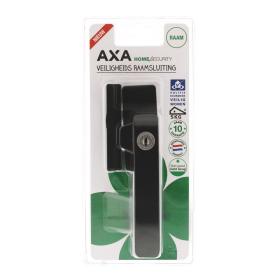 AXA 3329 veiligheidsraamsluiting rechts aluminium zwart SKG*