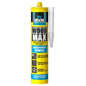 Bison Wood max houtconstructielijm elastisch transparant 320gr