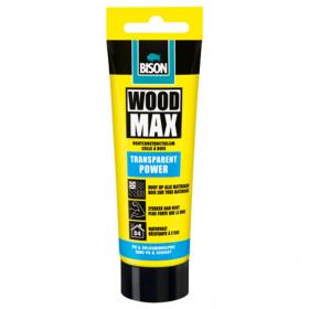 Bison Wood max houtconstructielijm elastisch transparant 85gr